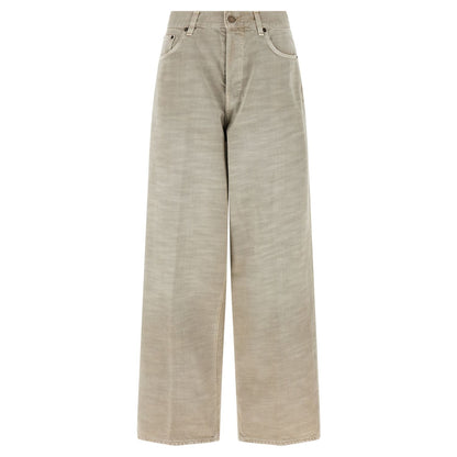 Haikure Gray Cotton Jeans Denim