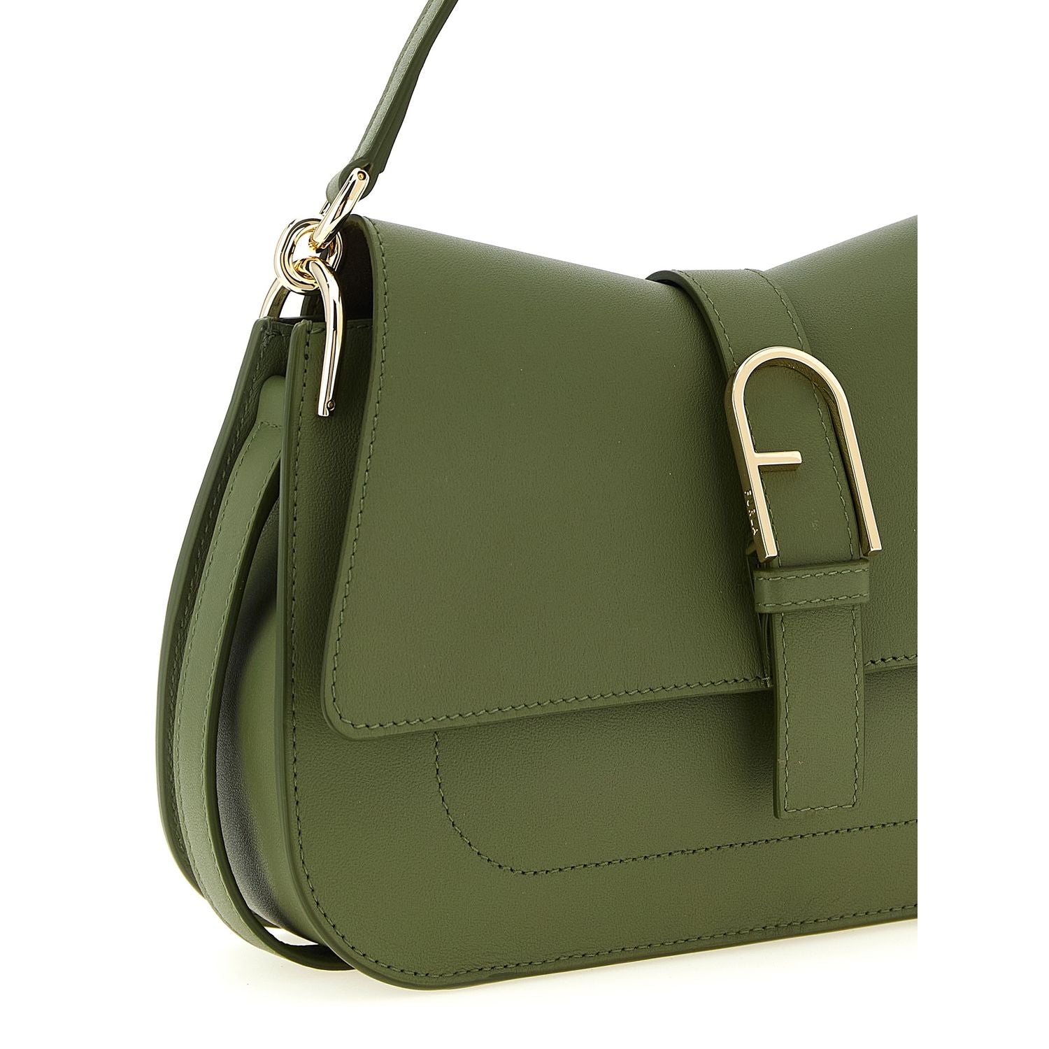 Furla Bicolor Calfskin Shoulder Bag