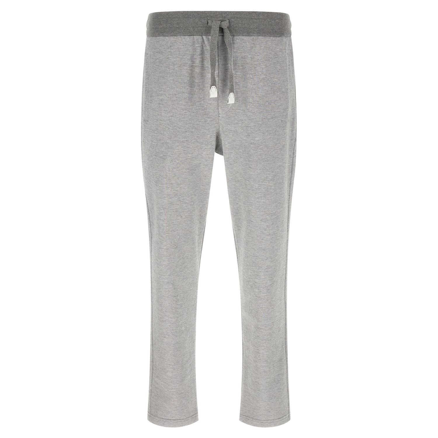 Brioni Gray Cotton Joggers (Workout Pants)