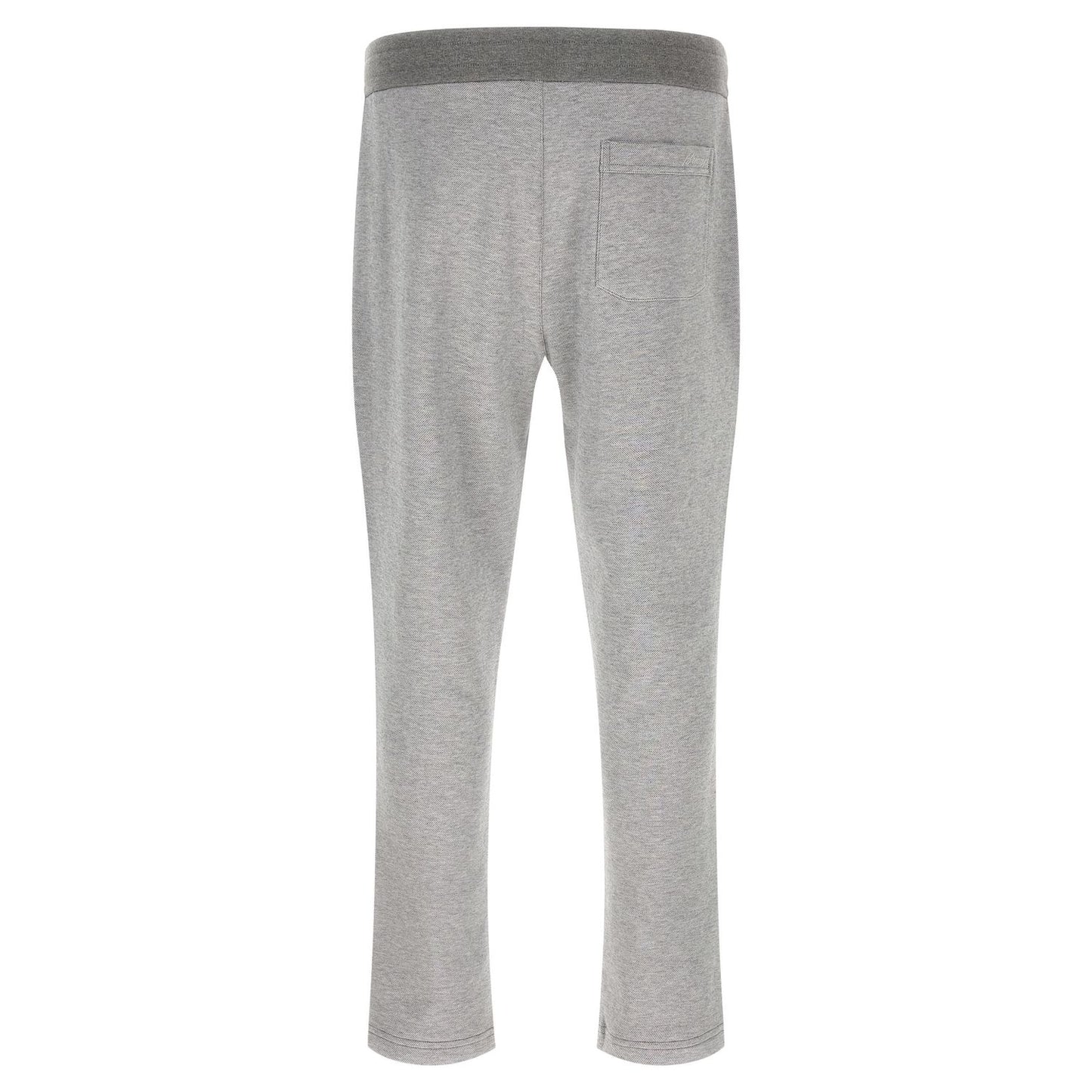 Brioni Gray Cotton Joggers (Workout Pants)