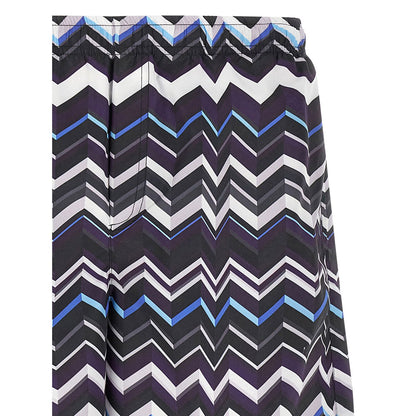 Missoni Multicolor Polyester Swim Shorts