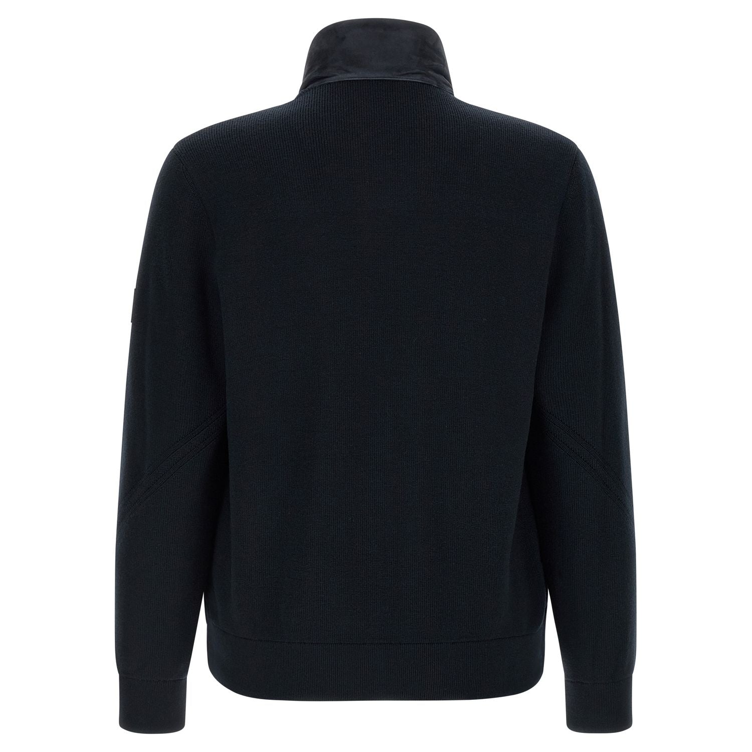Mackage Blue Virgin Wool Full-Length Jacket