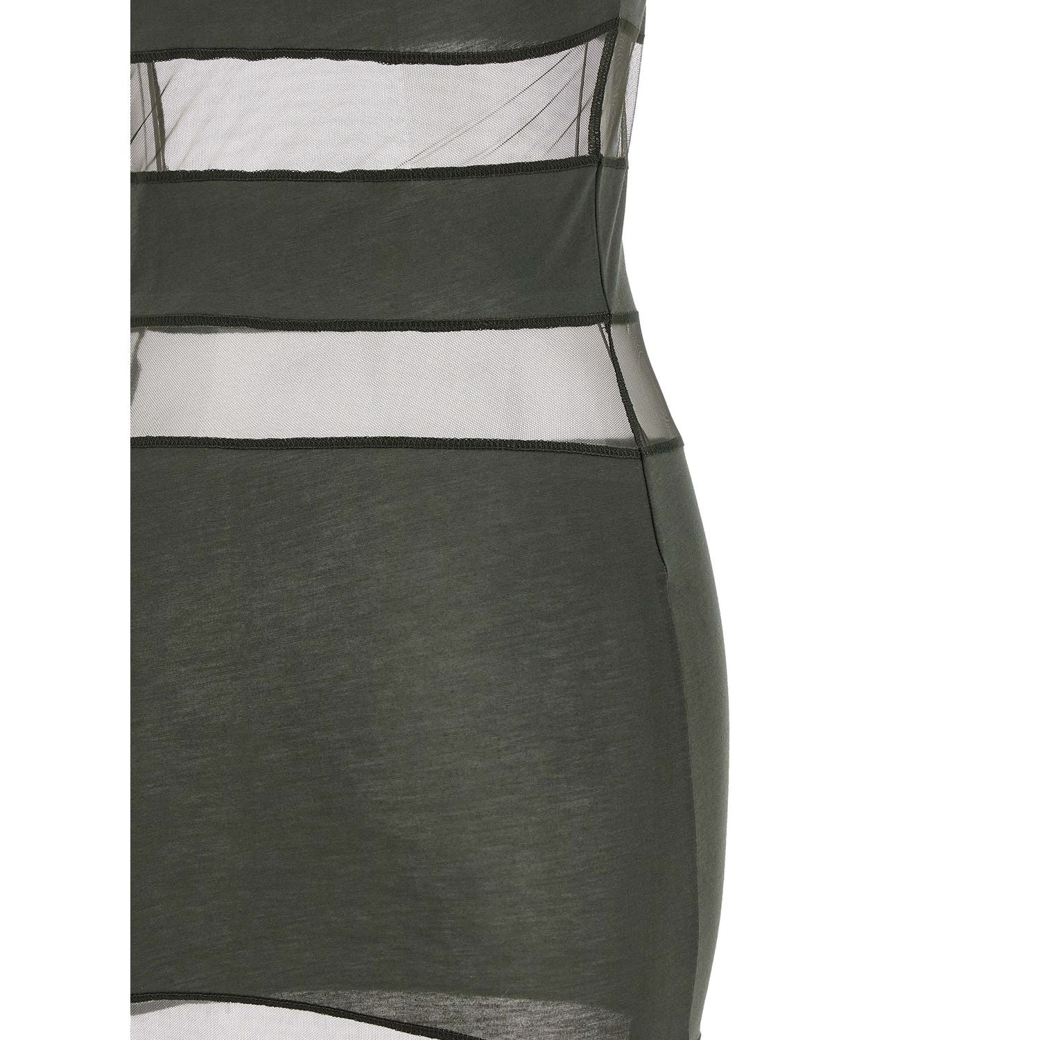 Coperni Bicolor Cotton Long Dress