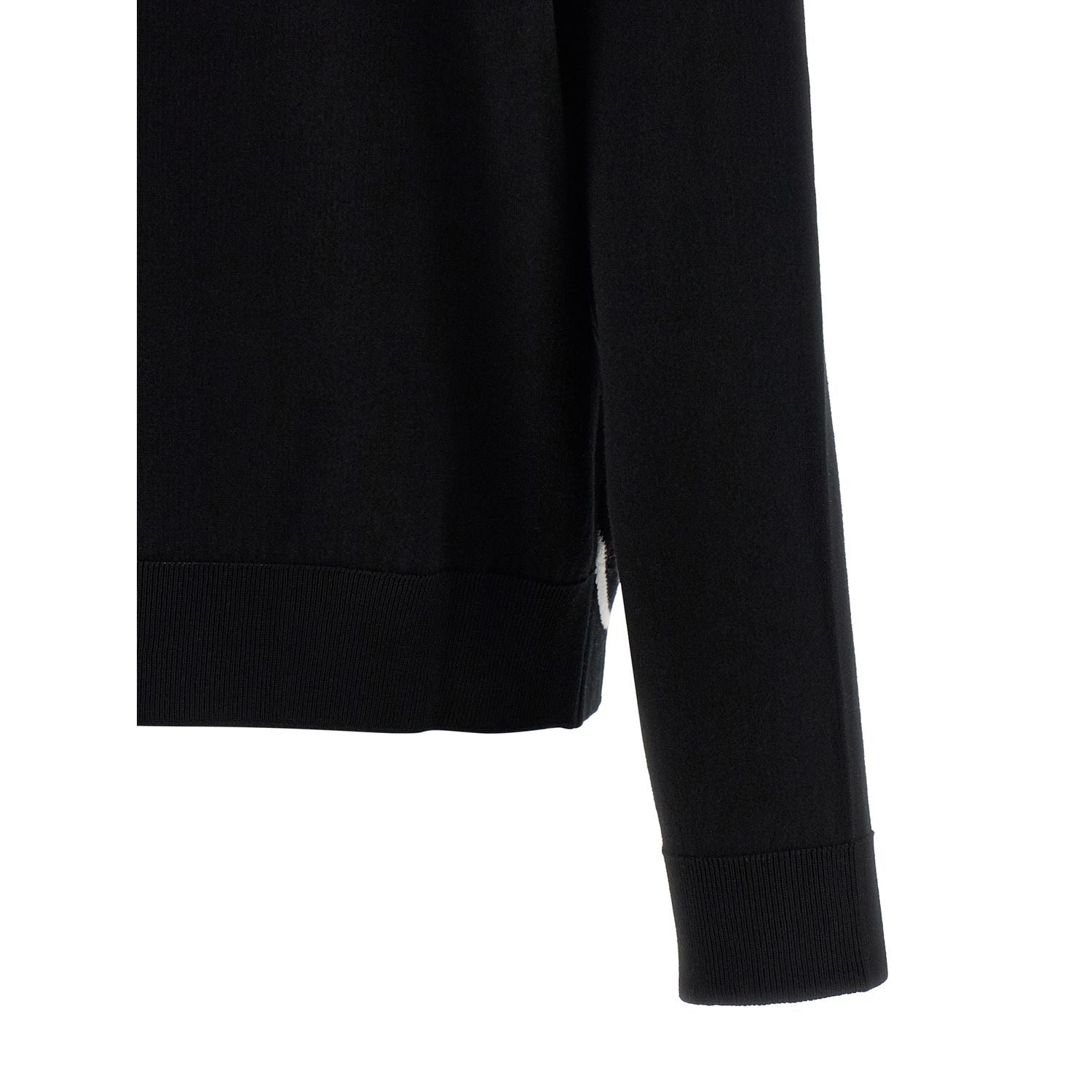Balenciaga Bicolor Cotton Cardigan