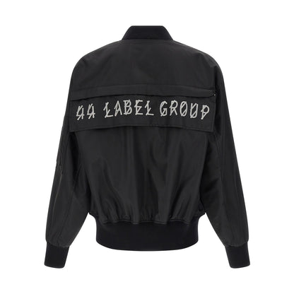 44 Label Group Black Polyamide Bomber