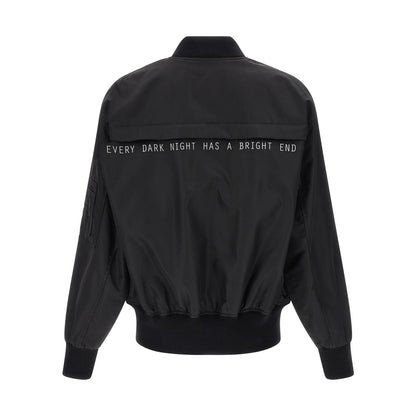 44 Label Group Black Polyamide Bomber
