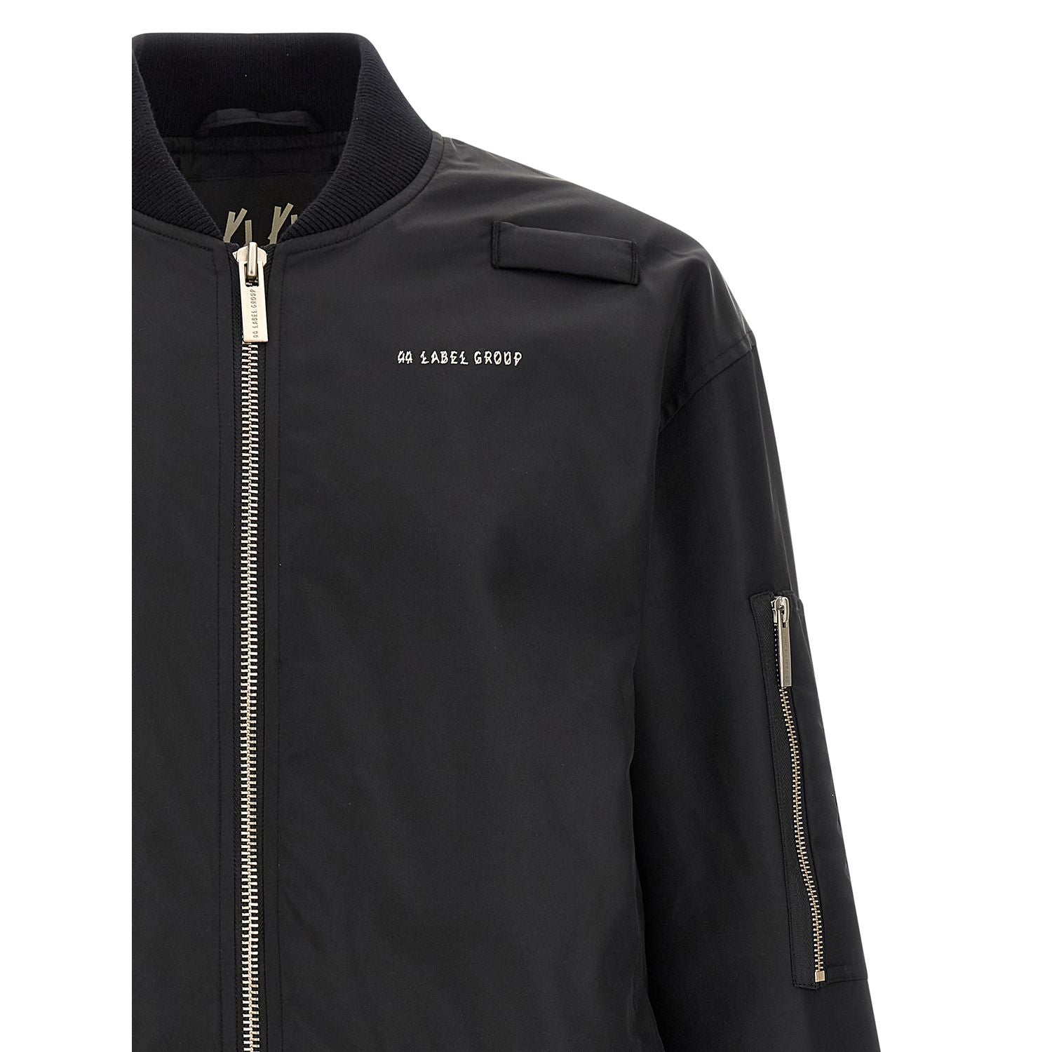 44 Label Group Black Polyamide Bomber