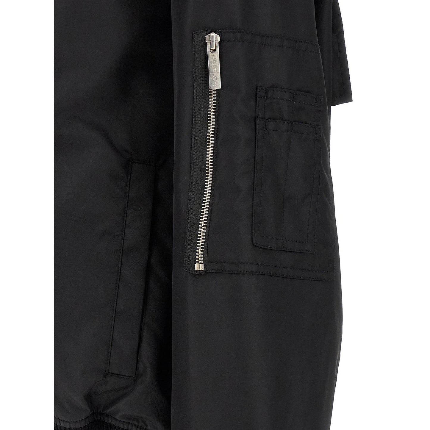 44 Label Group Black Polyamide Bomber