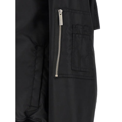 44 Label Group Black Polyamide Bomber