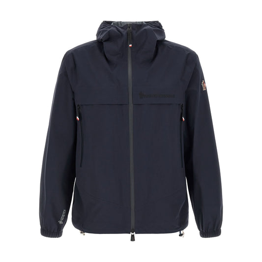 Moncler Grenoble Blue Polyamide Shell Jacket