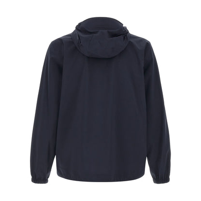 Moncler Grenoble Blue Polyamide Shell Jacket