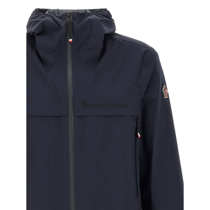 Moncler Grenoble Blue Polyamide Shell Jacket