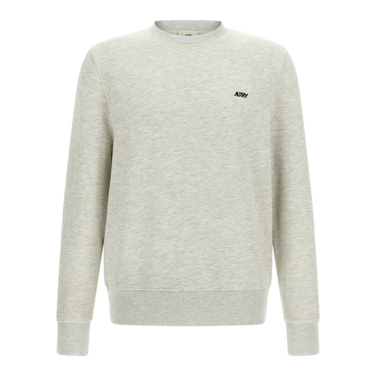 Autry Gray Cotton Sweatshirt