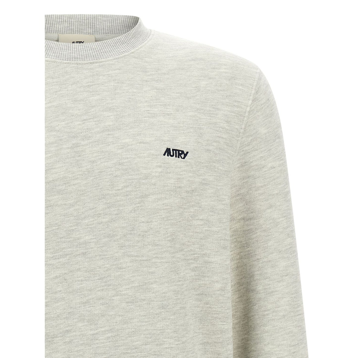 Autry Gray Cotton Sweatshirt
