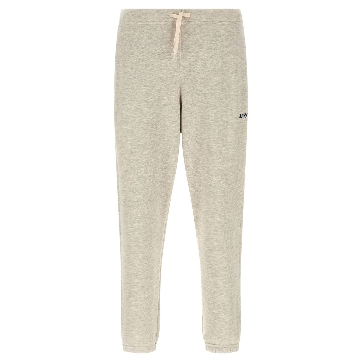 Autry Gray Cotton Joggers (Workout Pants)
