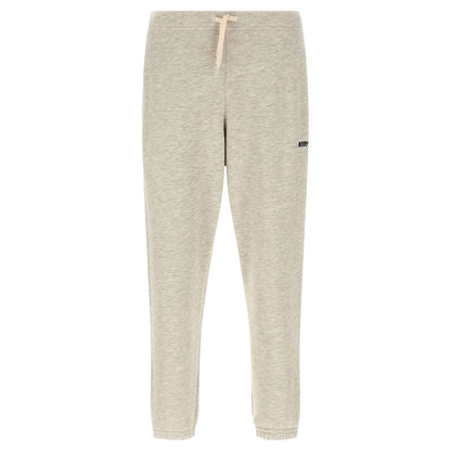 Autry Gray Cotton Joggers (Workout Pants)