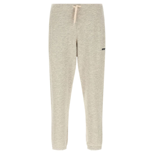 Autry Gray Cotton Joggers (Workout Pants)