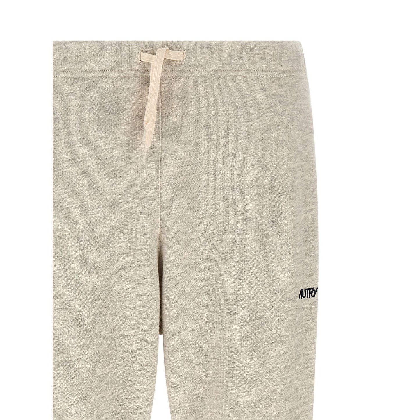 Autry Gray Cotton Joggers (Workout Pants)