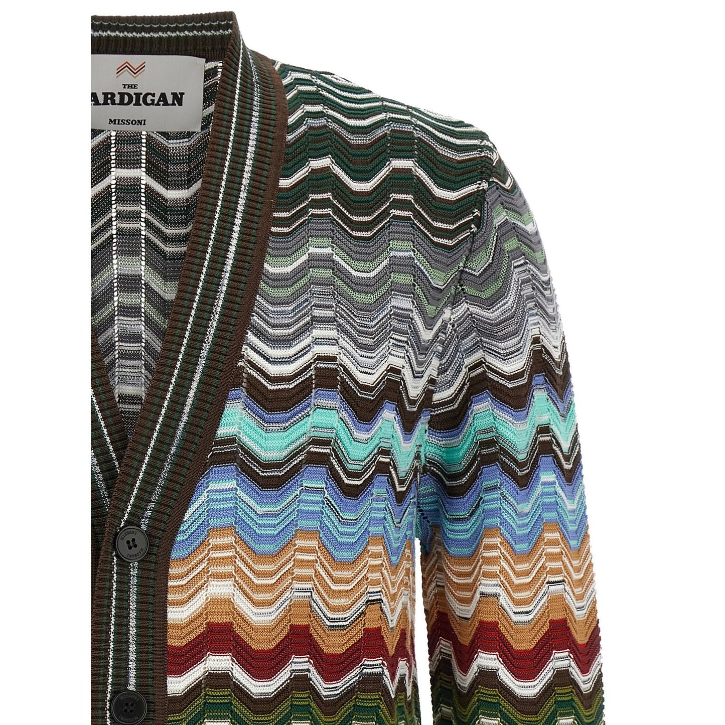 Missoni Multicolor Cotton Cardigan