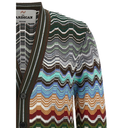 Missoni Multicolor Cotton Cardigan