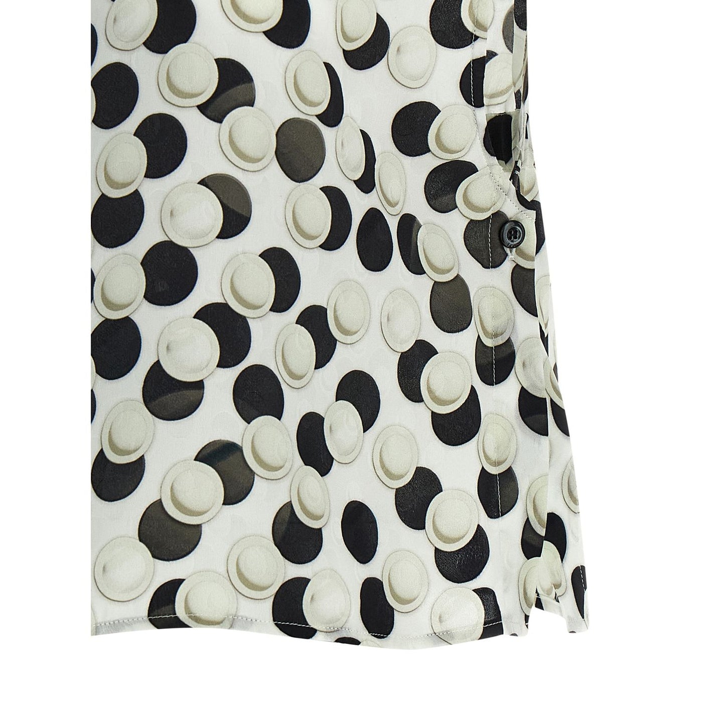 Fendi Multicolor Silk Pattern Shirt