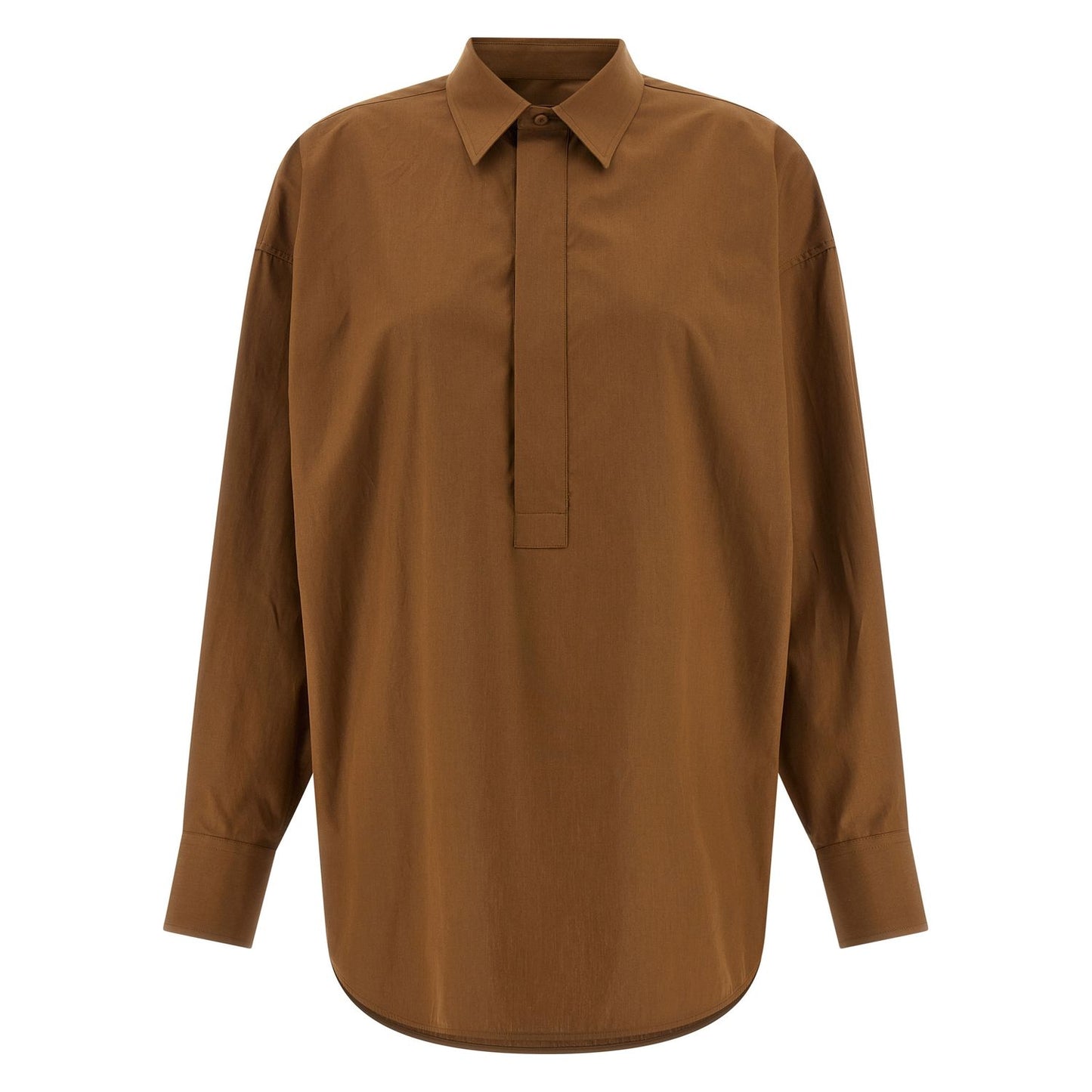 Armarium Brown Cotton Blouse