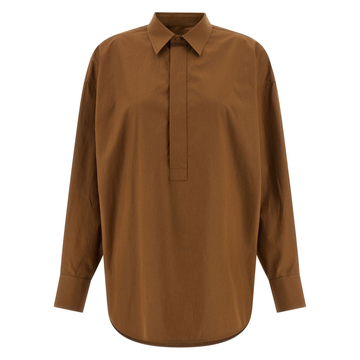Armarium Brown Cotton Blouse