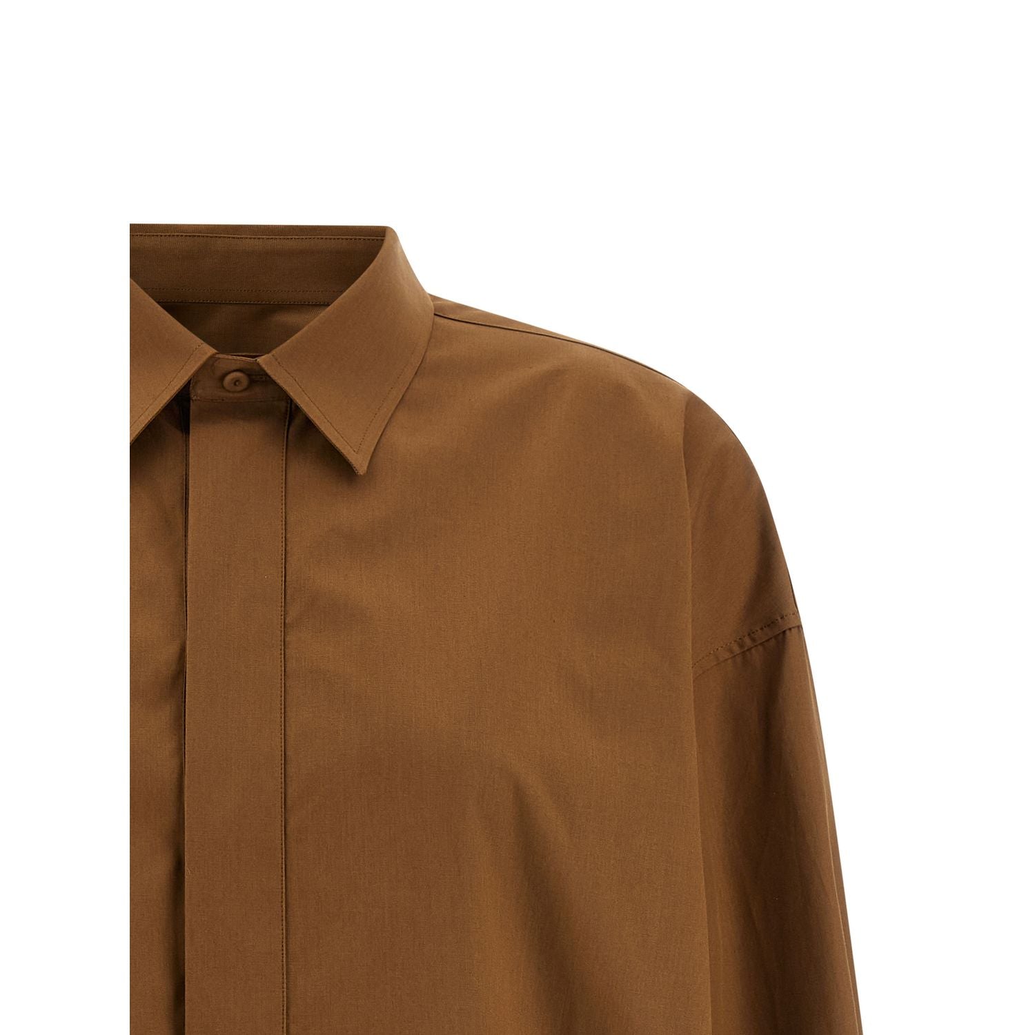 Armarium Brown Cotton Blouse
