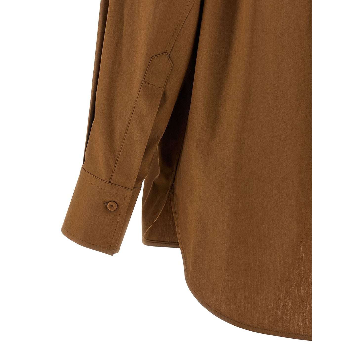 Armarium Brown Cotton Blouse
