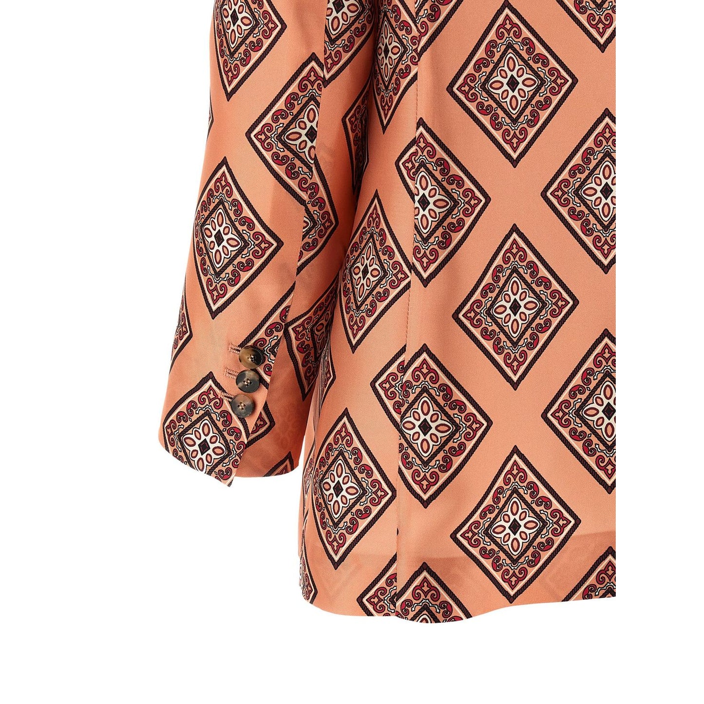 Alberto Biani Multicolor Silk Blazer