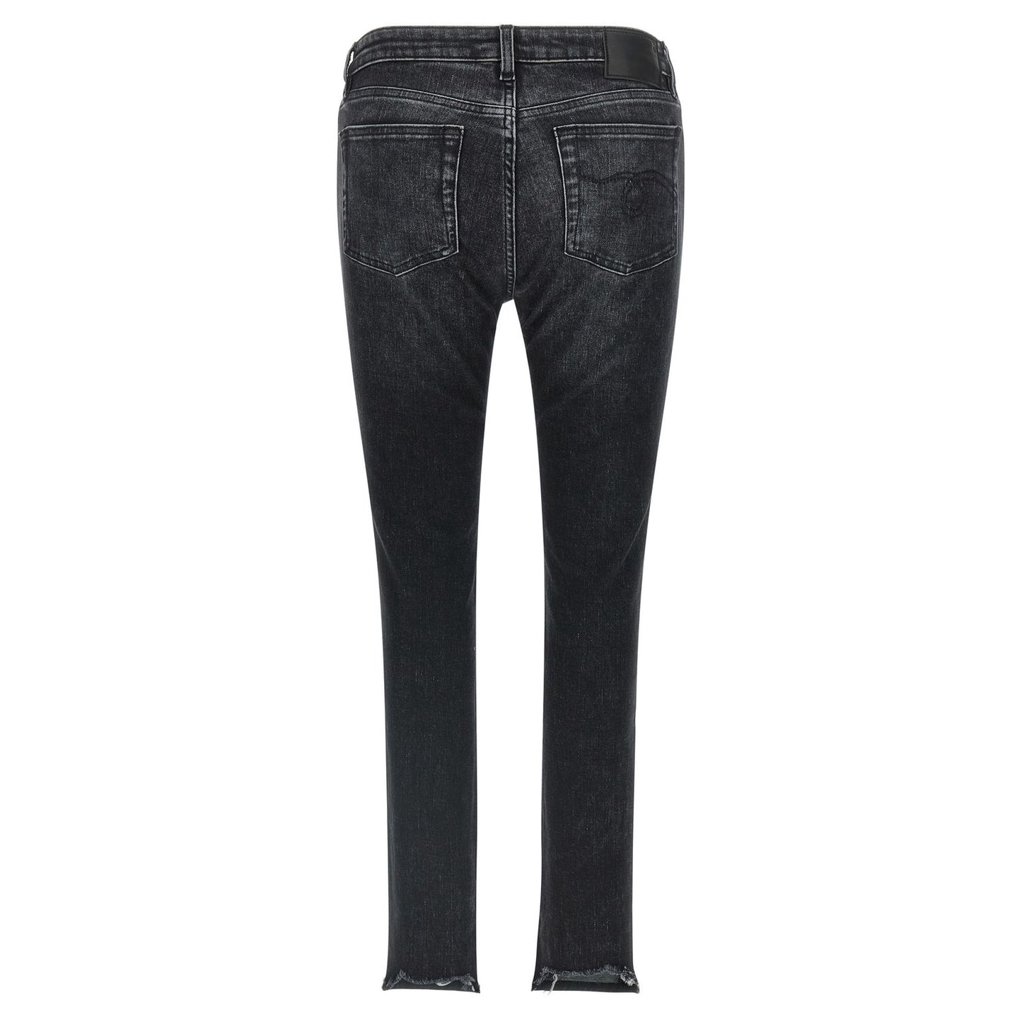 R13 Black Cotton Jeans Denim