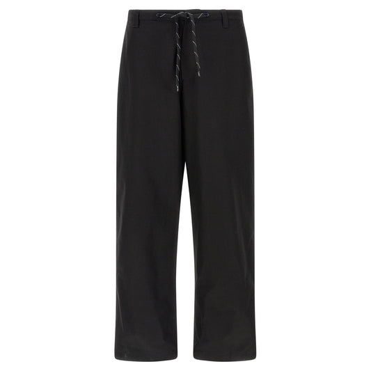 Balenciaga Black Cotton Chino Pants