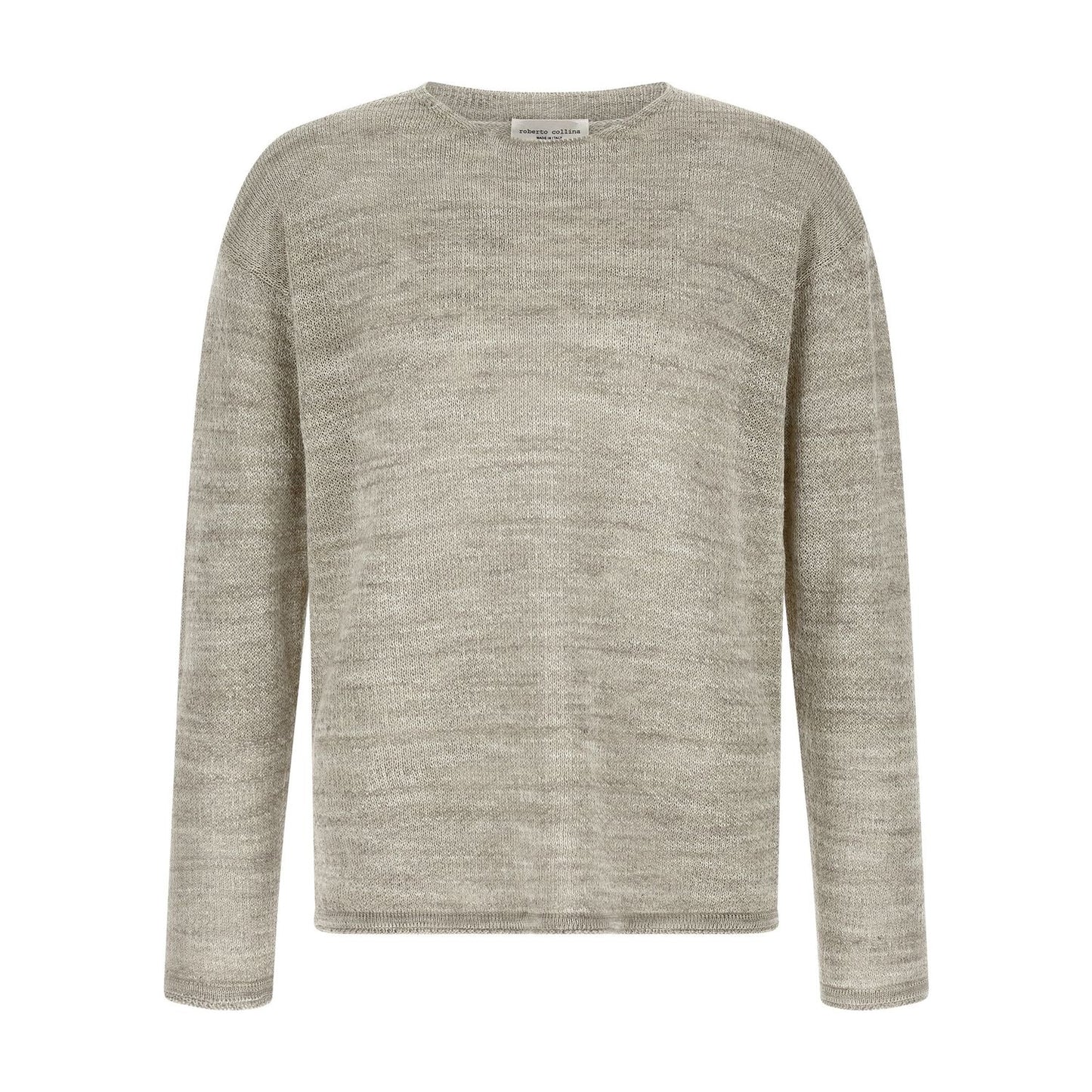 Roberto Collina Gray Cotton Cardigan