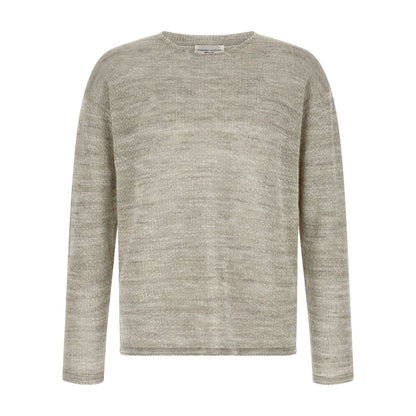 Roberto Collina Gray Cotton Cardigan