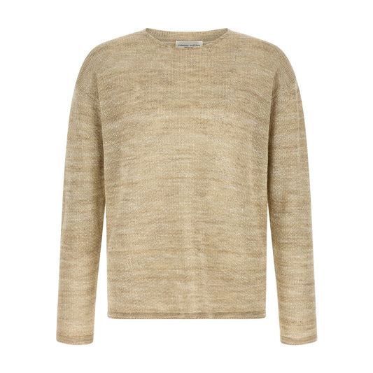 Roberto Collina Beige Cotton Cardigan