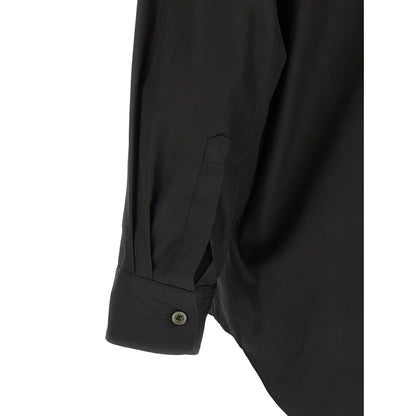 Comme Des Garçons Black Cotton Blouse