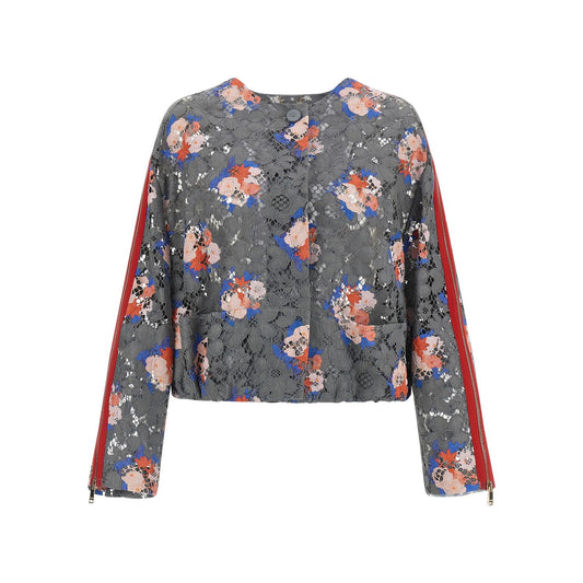 Fendi Gray Cotton Blazer