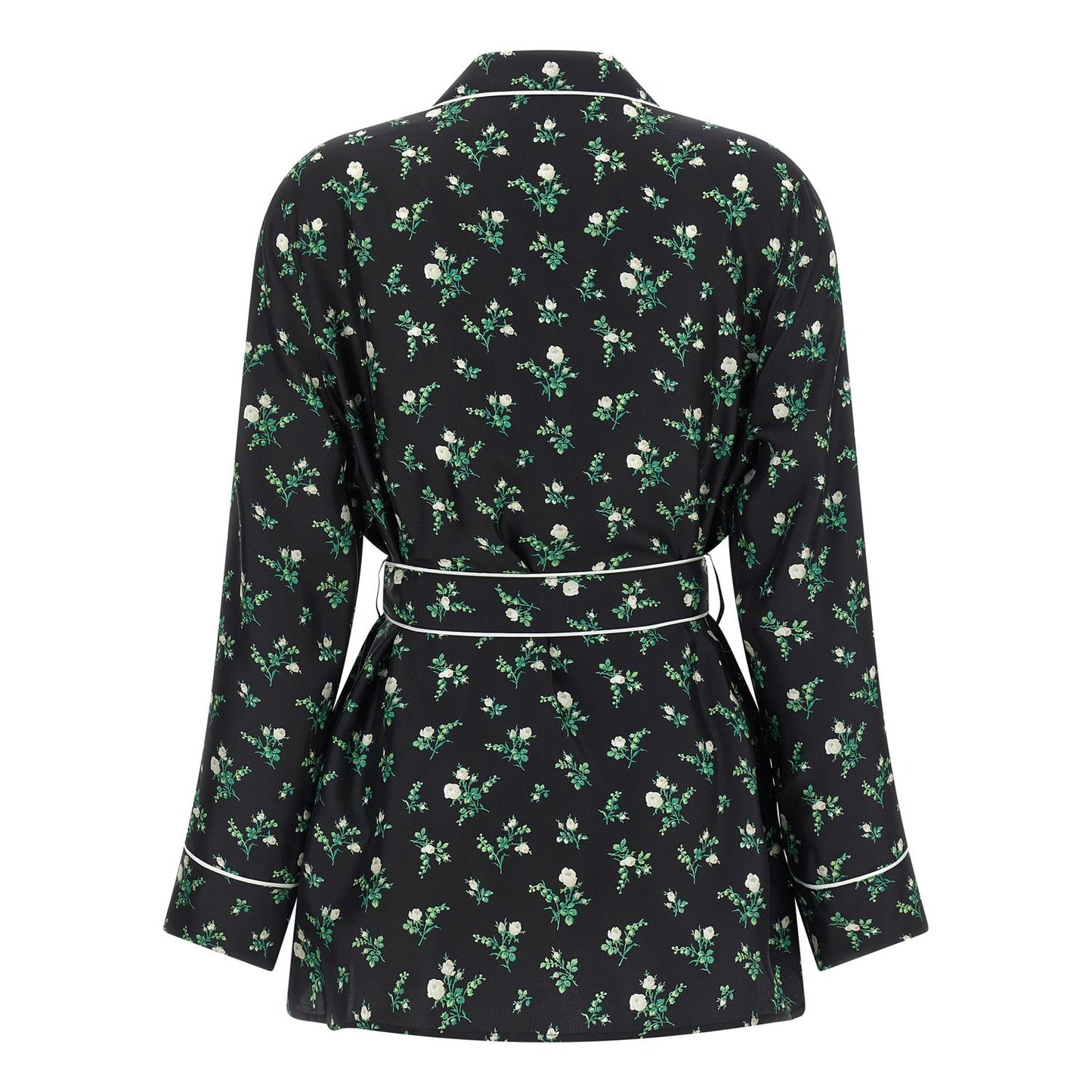 Dolce & Gabbana Black Silk Blouse