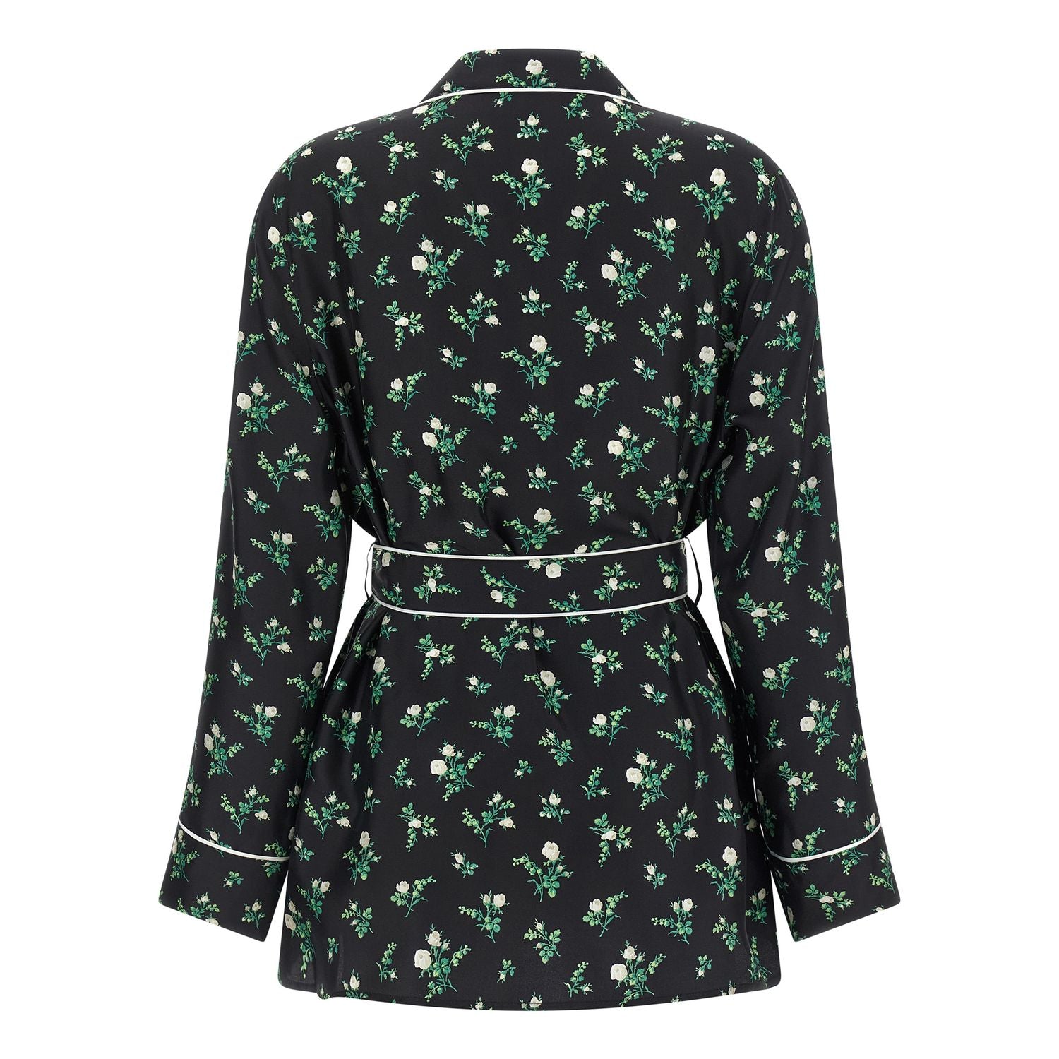 Dolce & Gabbana Black Silk Blouse