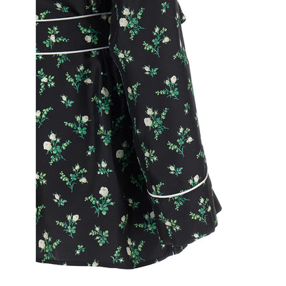 Dolce & Gabbana Black Silk Blouse