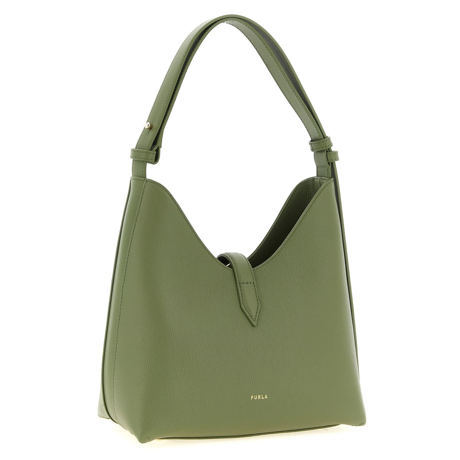 Furla Bicolor Calfskin Shoulder Bag