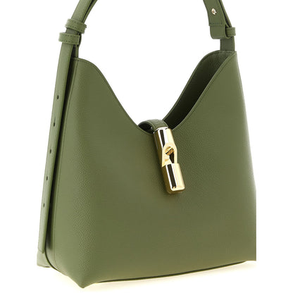 Furla Bicolor Calfskin Shoulder Bag