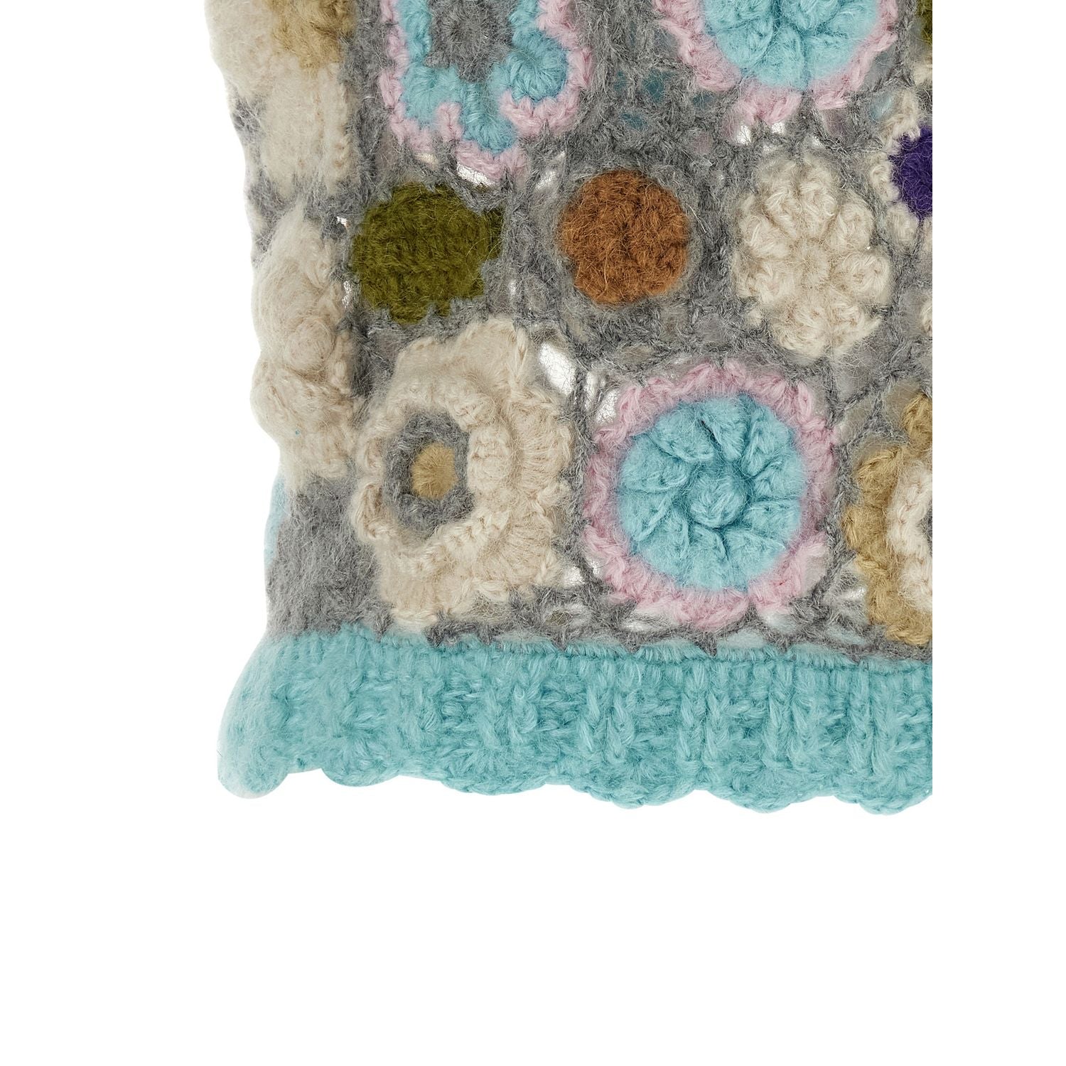 Ganni Multicolor Wool Sleeveless Jacket