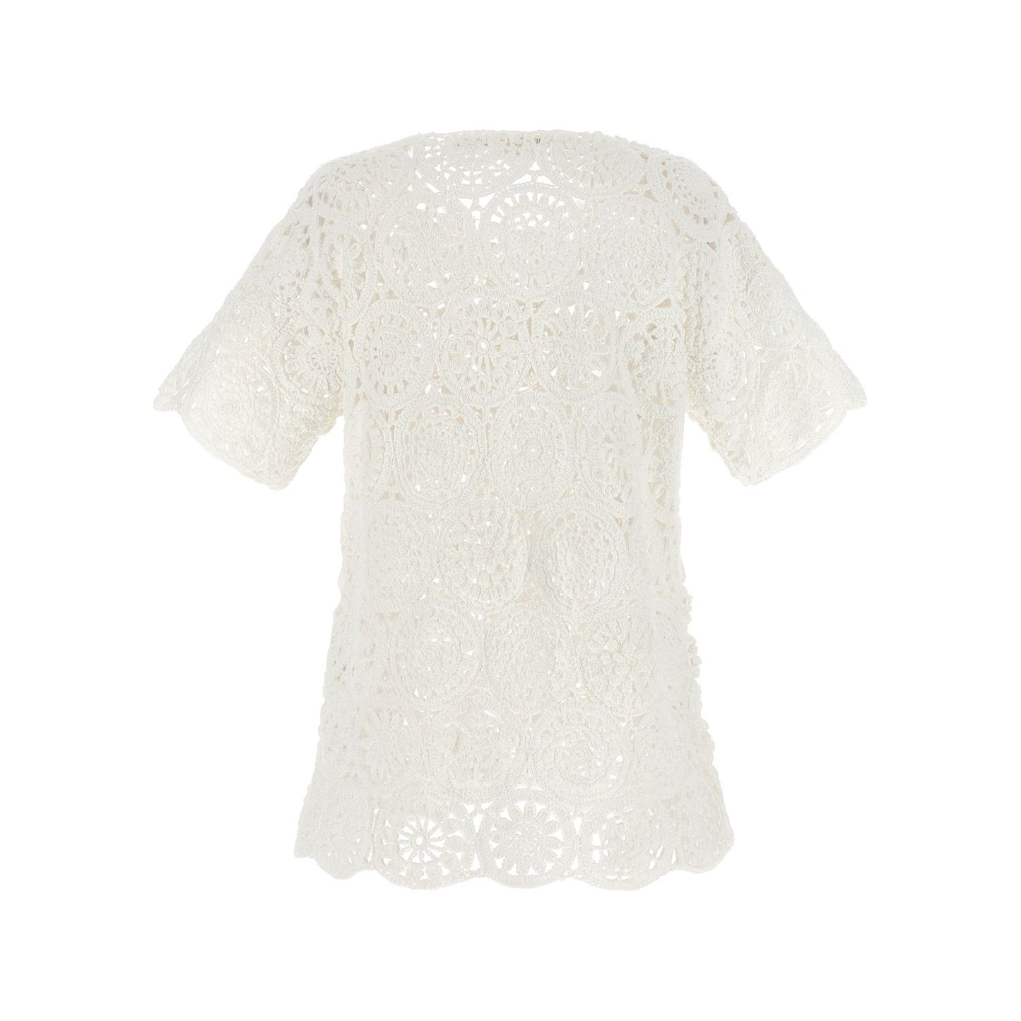 Comme Des Garçons White Cotton T-Shirt