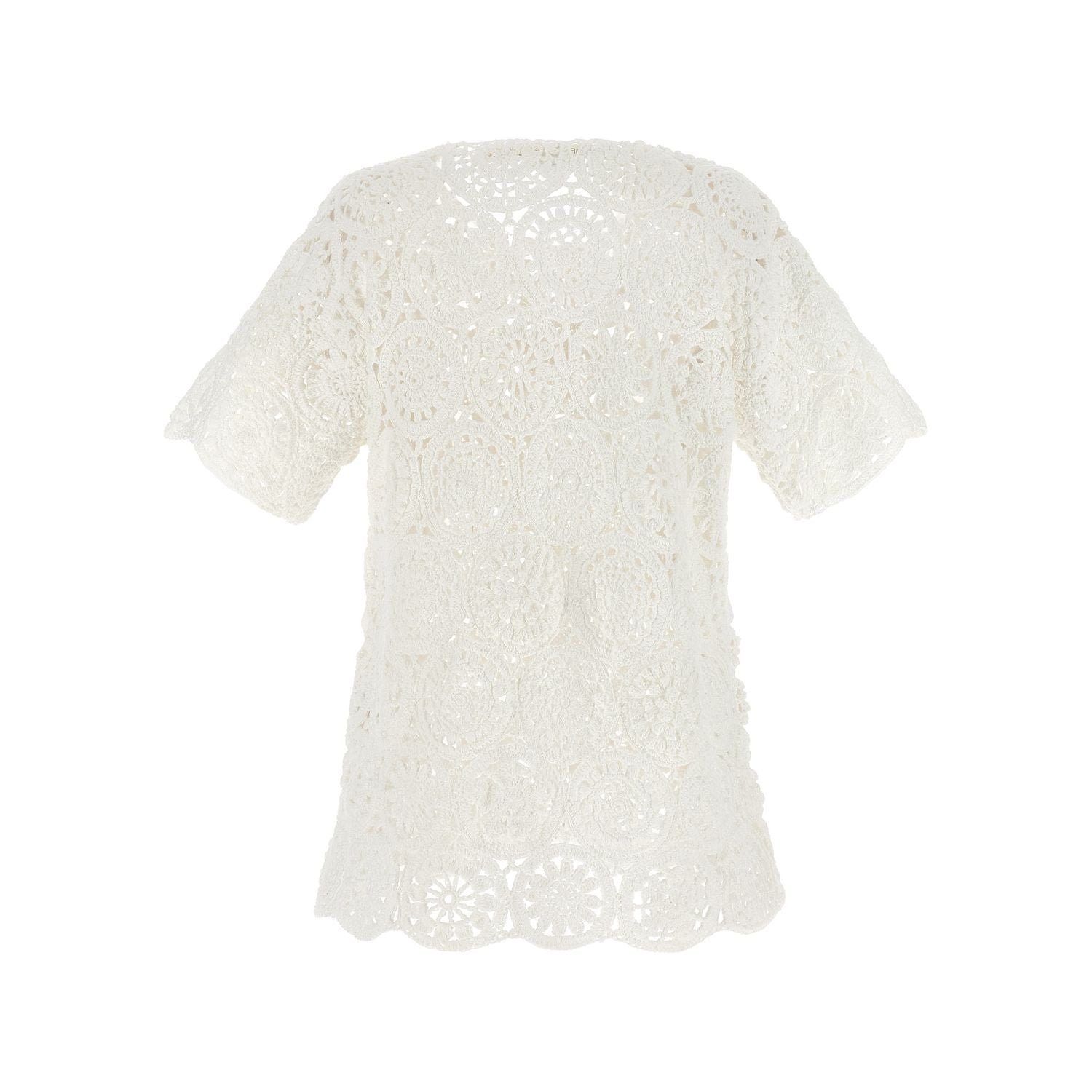 Comme Des Garçons White Cotton T-Shirt