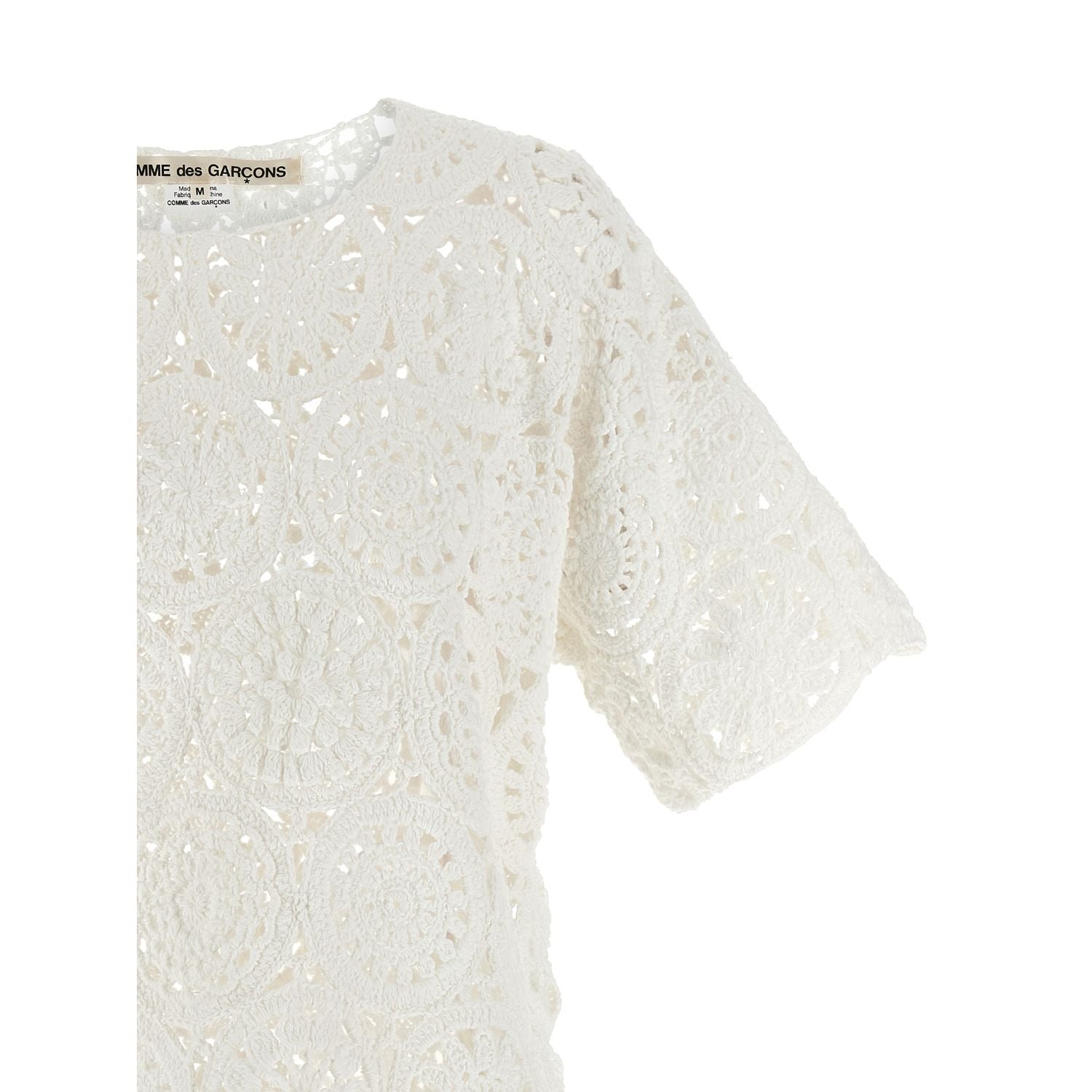Comme Des Garçons White Cotton T-Shirt