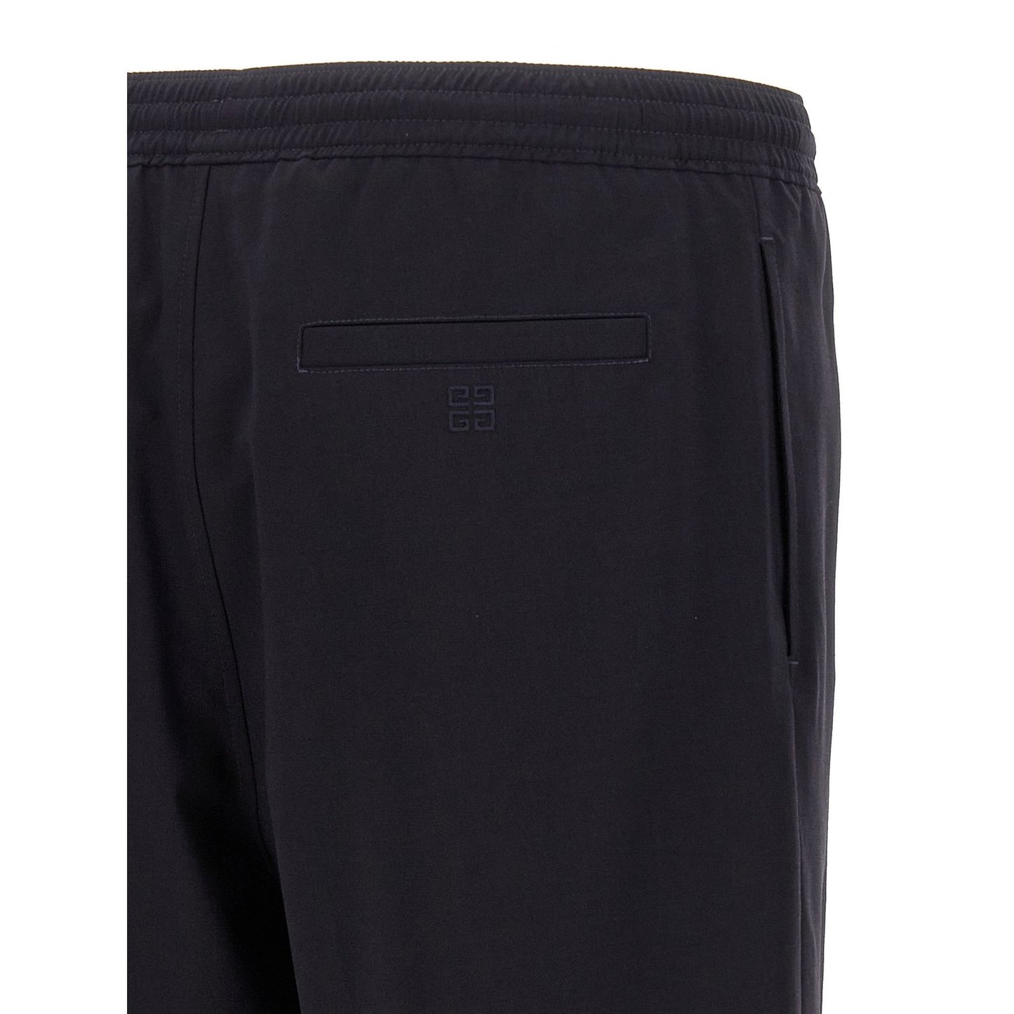 Givenchy Blue Elastane Bermuda Shorts