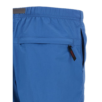 Gramicci Blue Nylon Bermuda Shorts