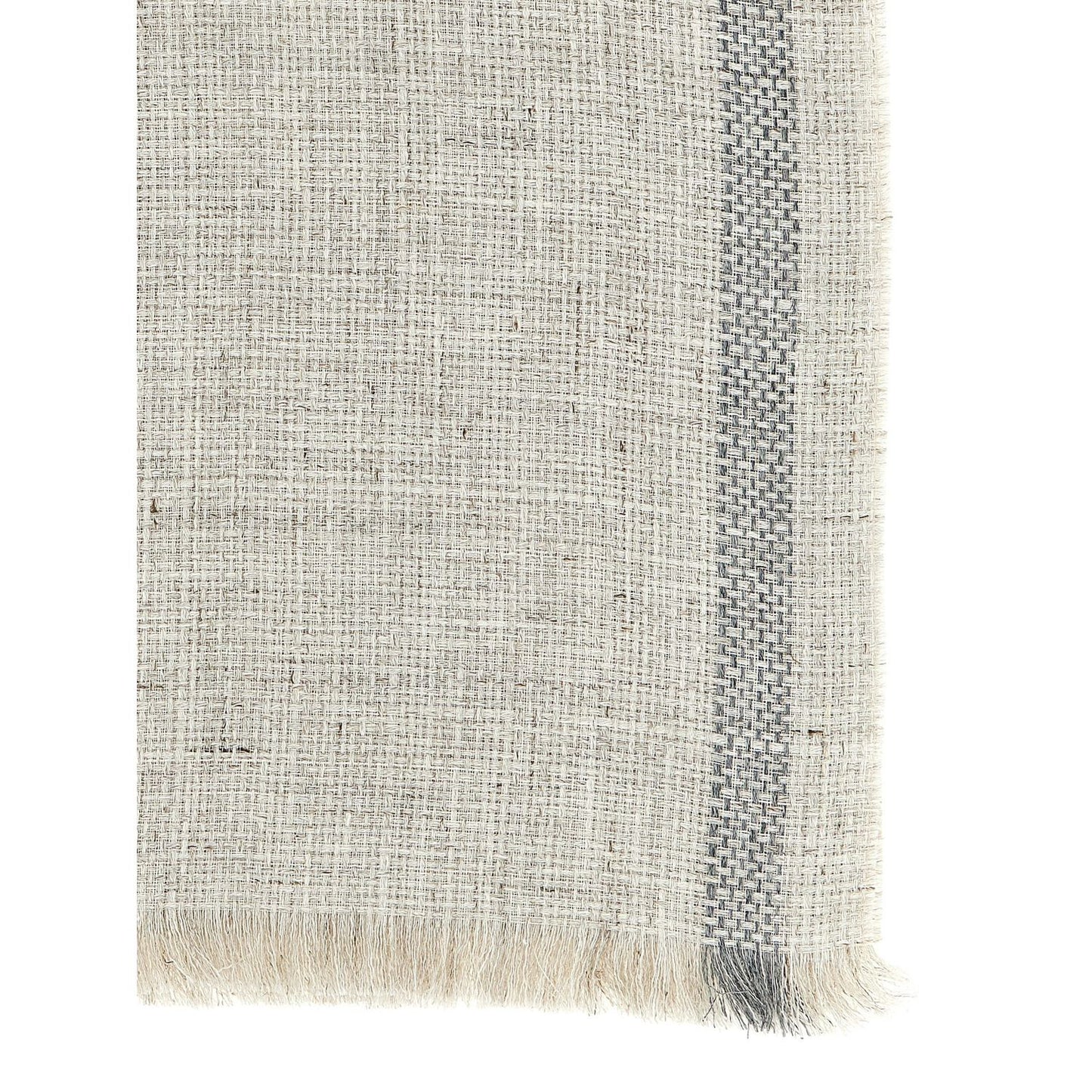 Brunello Cucinelli Gray Linen Scarf