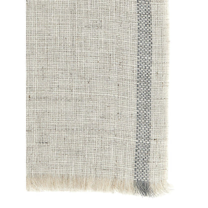 Brunello Cucinelli Gray Linen Scarf